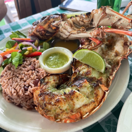 Grilled Antiguan Lobster