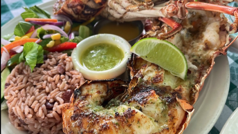 Grilled Antiguan Lobster