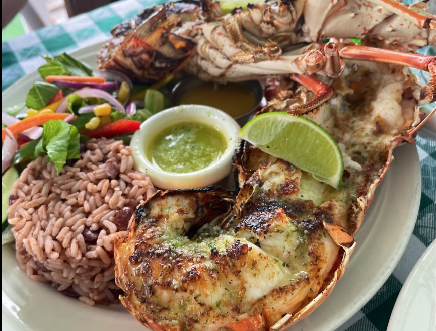 Grilled Antiguan Lobster